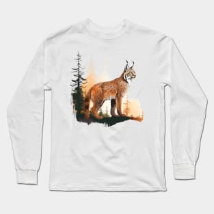 Eurasian Lynx Long Sleeve T-Shirt